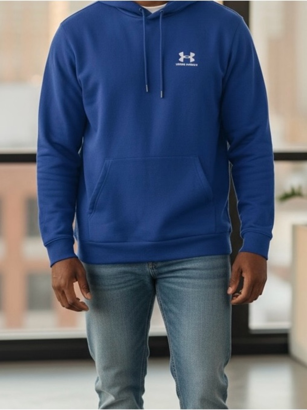 Under Armour Men's Royal Blue Pullover Hoodie